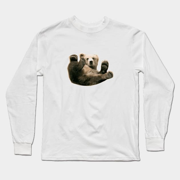 Grizzly Bear Long Sleeve T-Shirt by scdesigns